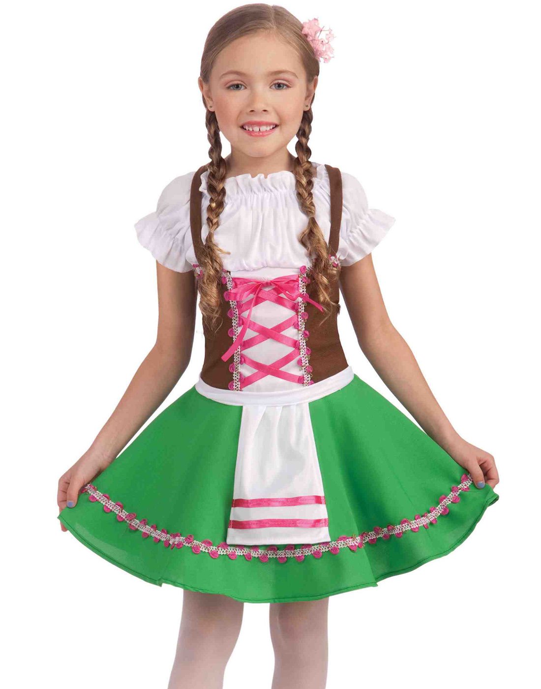 Rubies Gretel German Costume Dress for Kids, Girl's Large