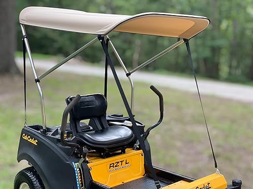 Miniatura 3 de Toldo para cortacésped de giro cero. Se adapta a John Deere, Kubota, Cub Cadet, Troy-Bilt y otras marcas. Reduce el calor y el deslumbramiento con