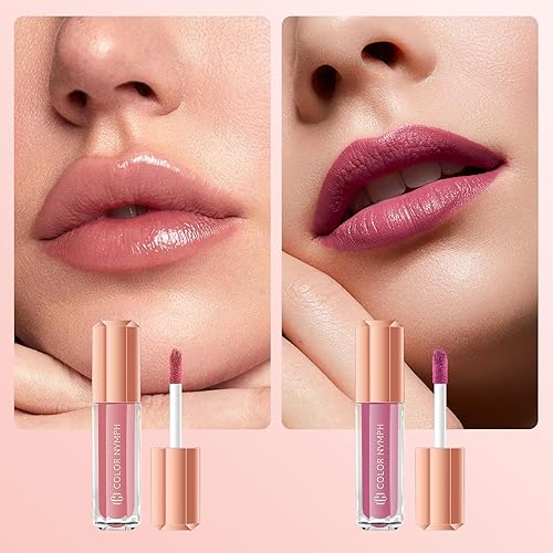 Miniatura 6 de Color Nymph Juego de paleta de maquillaje pequeña para la cara Set de regalo de cosméticos para mujeres y niñas 12 colores de sombra de ojos,