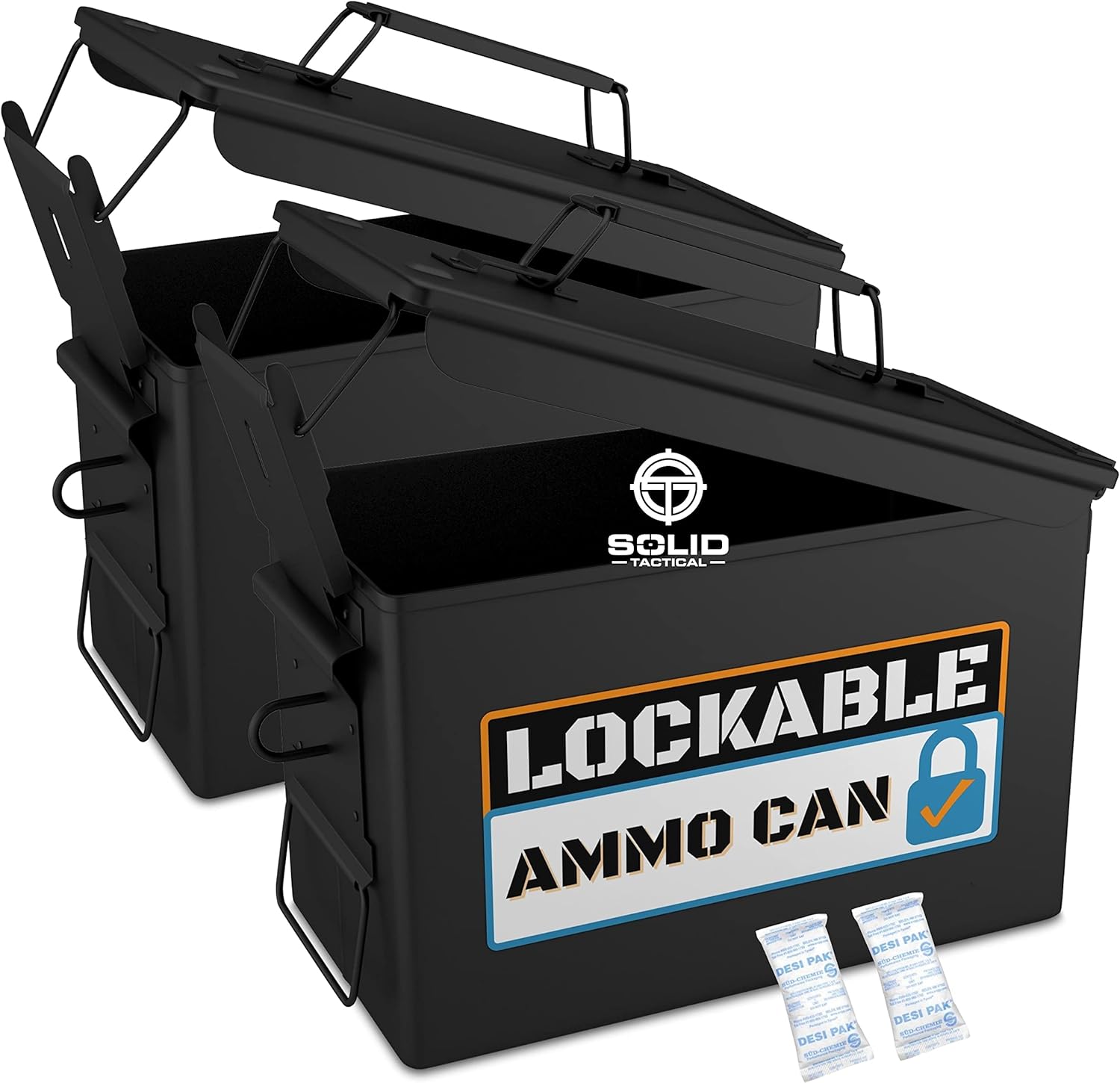 Solid Tactical Metal Ammo Can Multi Packs Military & Army