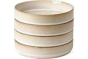 Ceramic Pasta and Blates Dinnerware Set
