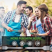 Vista 7 de HOTEC - Cepillos para untar de silicona, resistentes al calor, para pastelería, ideales para untar aceite, mantequilla, salsas y adobos