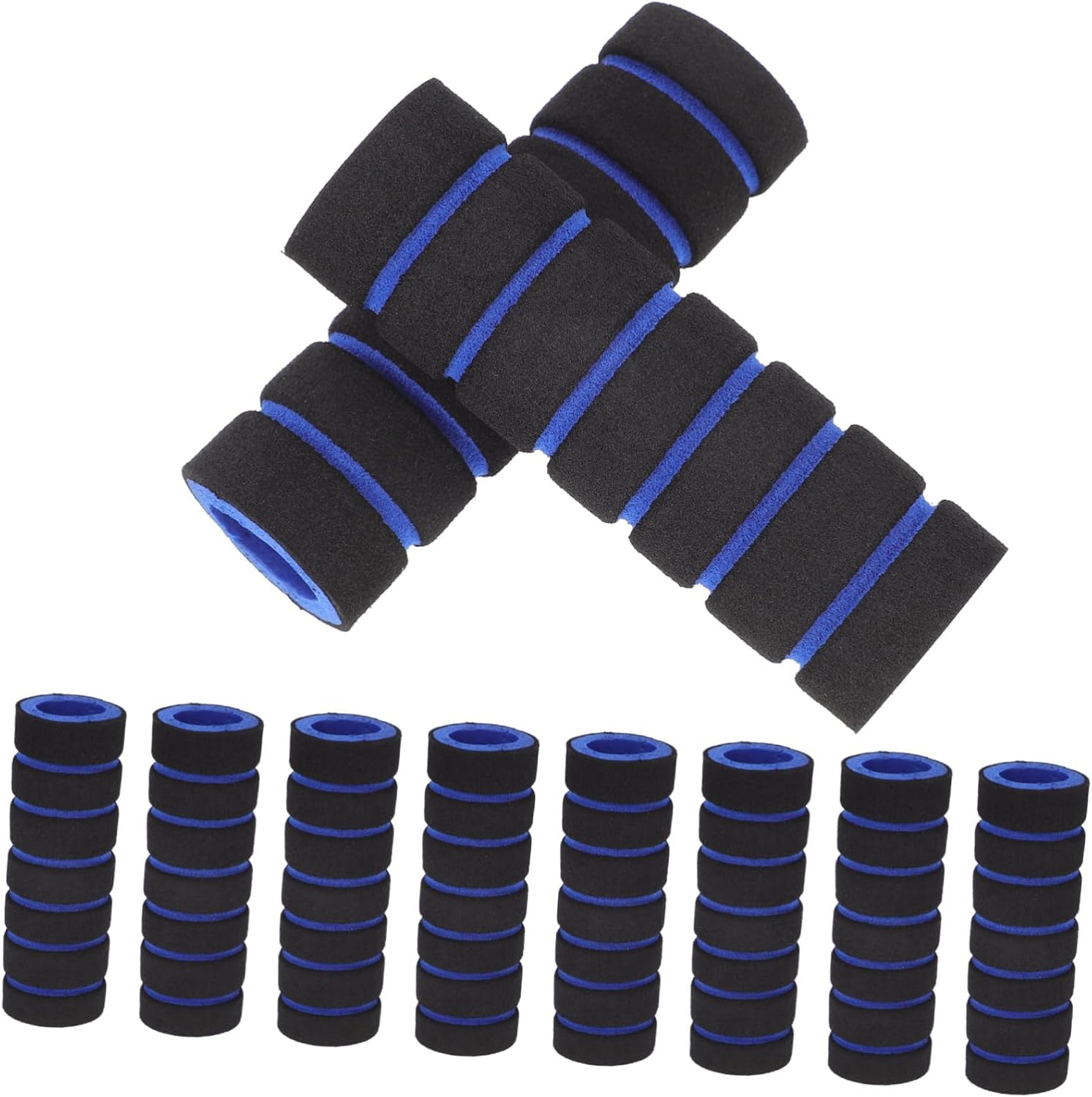 POPETPOP Fitness Equipment Sponge Cover er Wheels Sport Accessories Sponge Tube Sponge Pads Leg Extension Machine