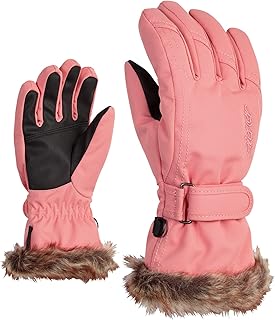 LIM Guantes de esquí/Deportes de Invierno | cálidos y Transpirables, Niñas