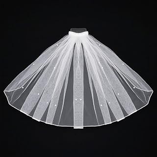 CIEHER Wedding Veil with Bow for Bride Wedding Bachelorette Party Favors