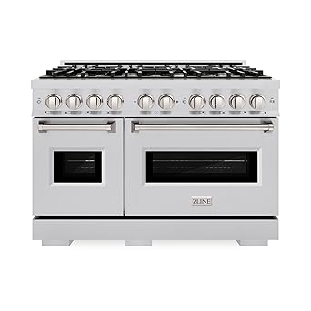 ZLINE 48 in. 6.7 cu. ft. Classic Double Oven Gas