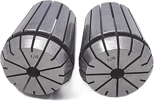 Miniatura 6 de ER32 Juego de pinzas de 14 2 piezas, juego de pinzas de resorte para máquina de grabado CNC y herramienta de torno de fresado