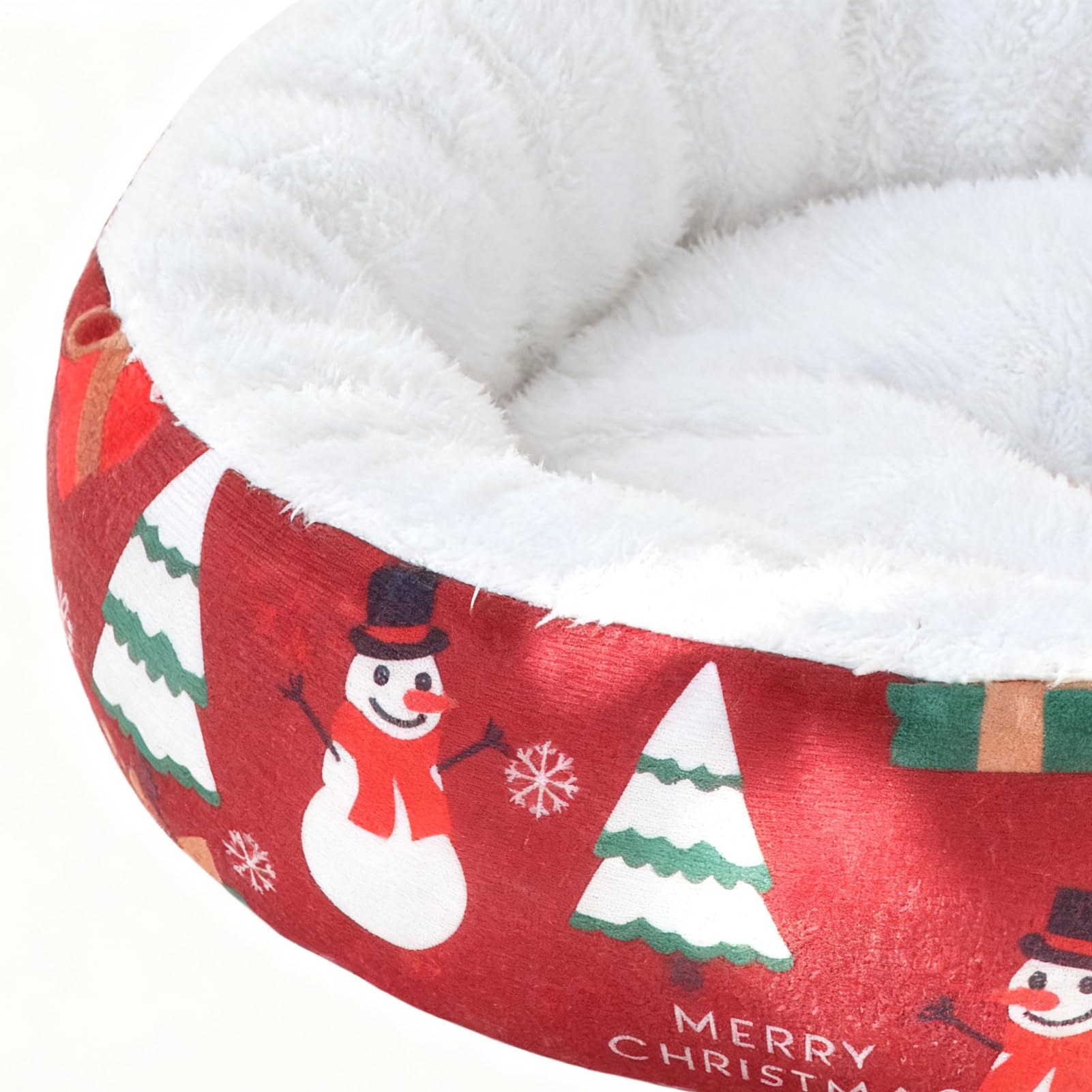 Katzenmatte für den Winter, bequemes Weihnachtssofa, beruhigend für Haustiere, weiches Kissen für Kätzchen, mit Transportbox und Hundehütte, für Zuhause, Wohnung, Schlafzimmer, Wohnzimmer, Balkon