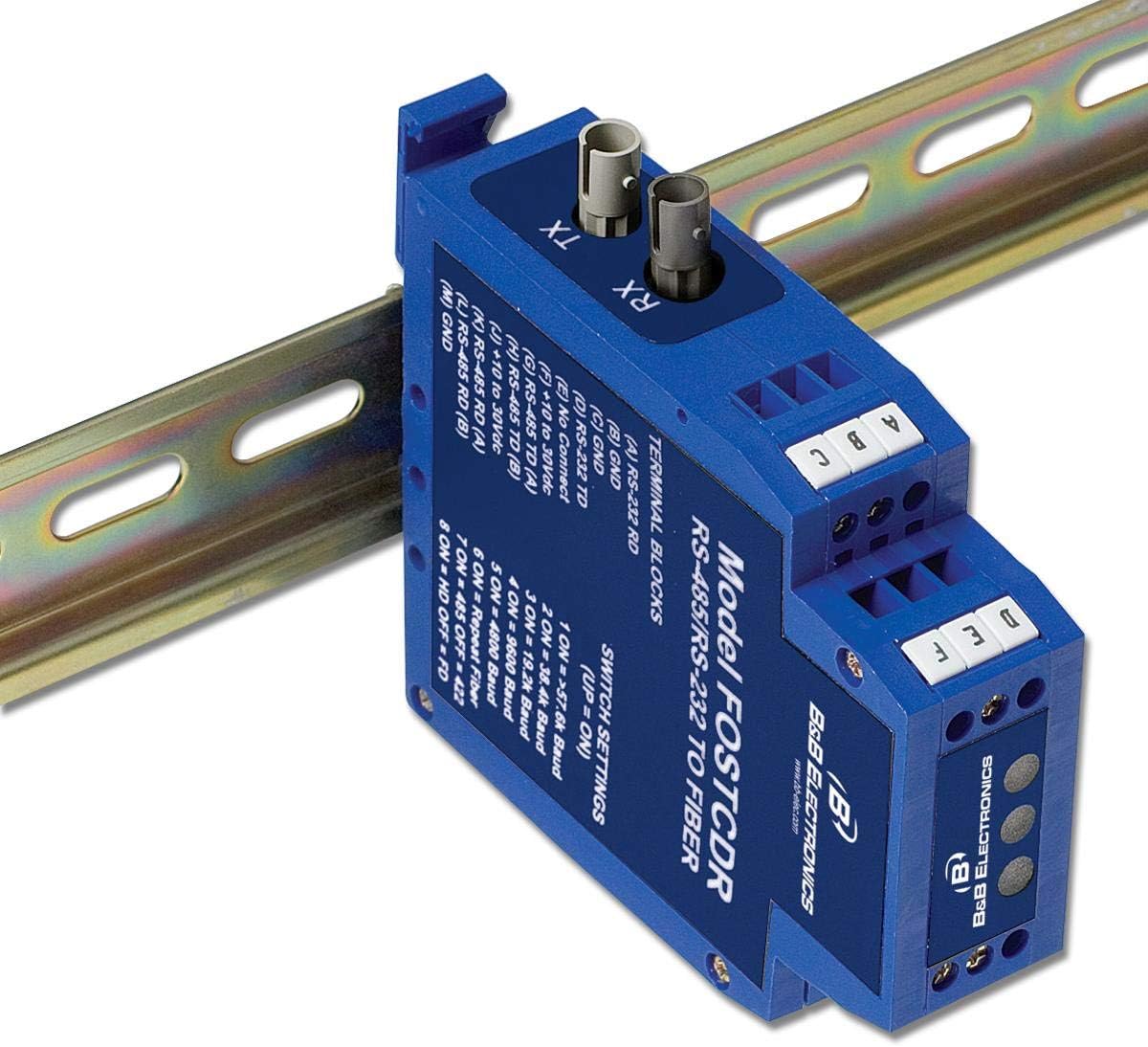 RS-232/422/485 to Fiber Converter