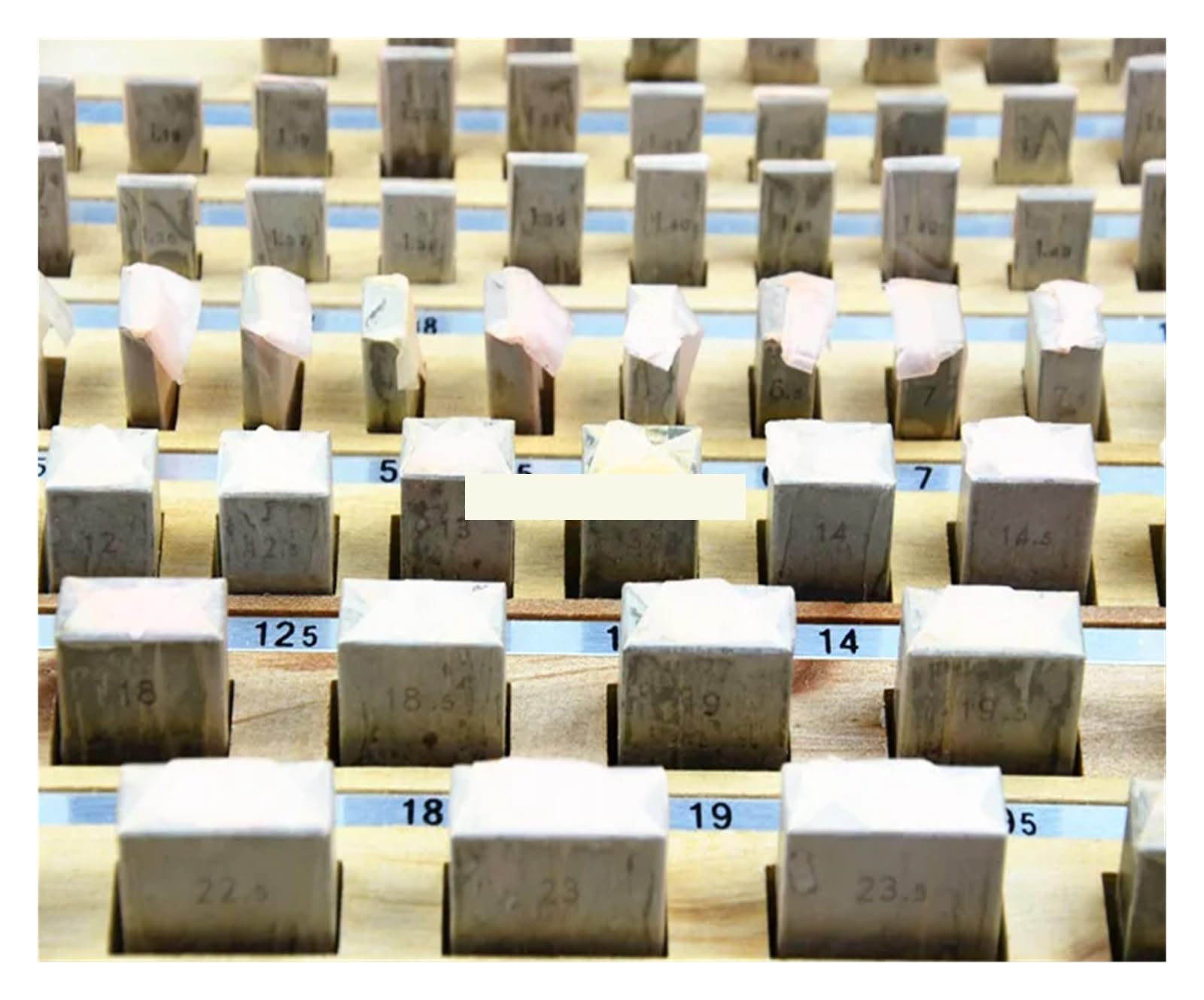 1,005-100 mm 0 stopień 103 szt./zestaw Zestaw bloków pomiarowych do inspekcji, Najwyższa odporność na zużycie(1 grade)