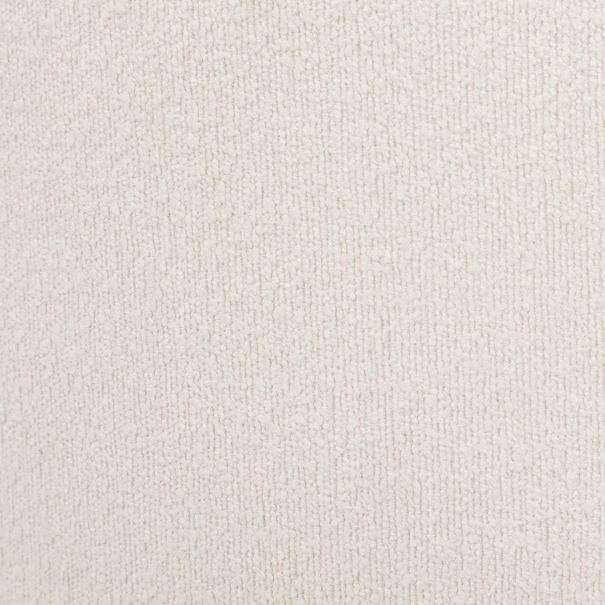 Atmosphera - Pouf Coffre Bouclette kaydi Blanc d35cm