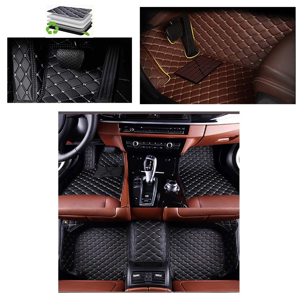 Buy VEMAT Car Floor Mats Custom Made for Jaguar XE Sedan 20152018 Faux