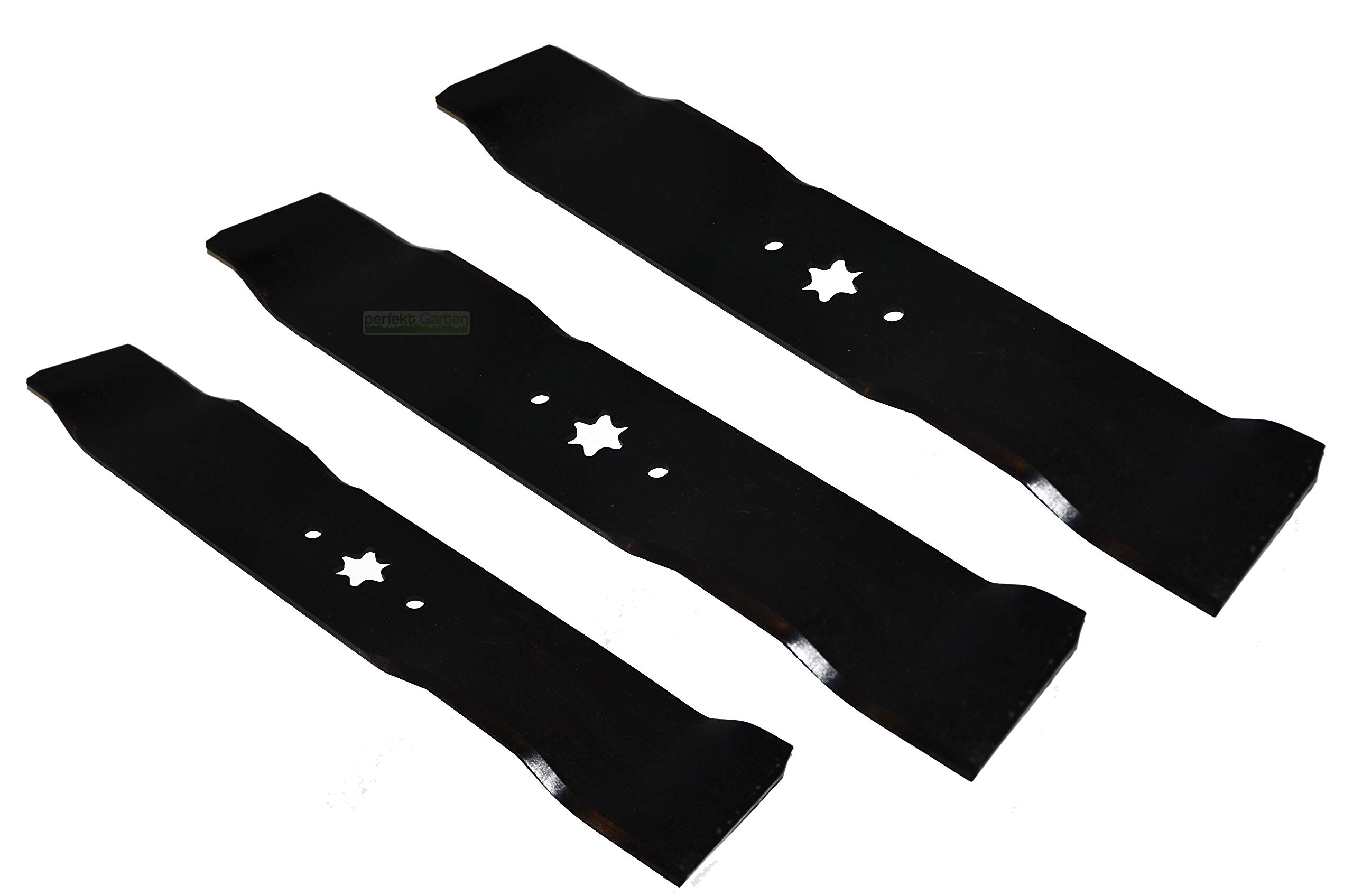 2 Lames de 41 cm et 1 Jeu de Lames de 38 cm Compatible avec Tracteur de Gazon MTD G200/185 742-0611 742-0612