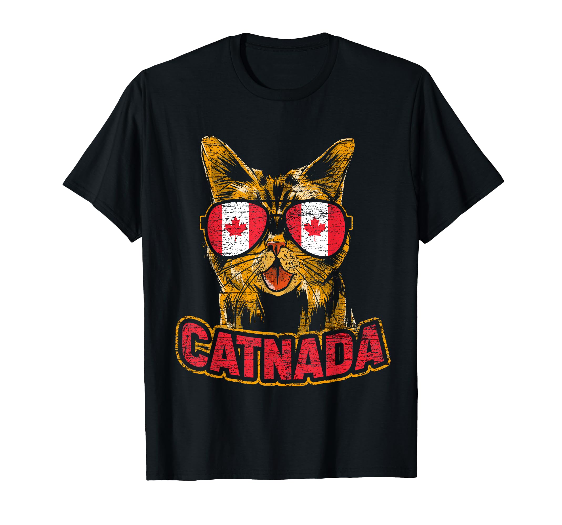 Catnada Canadian Cat Animal Canada Day Canada T-Shirt