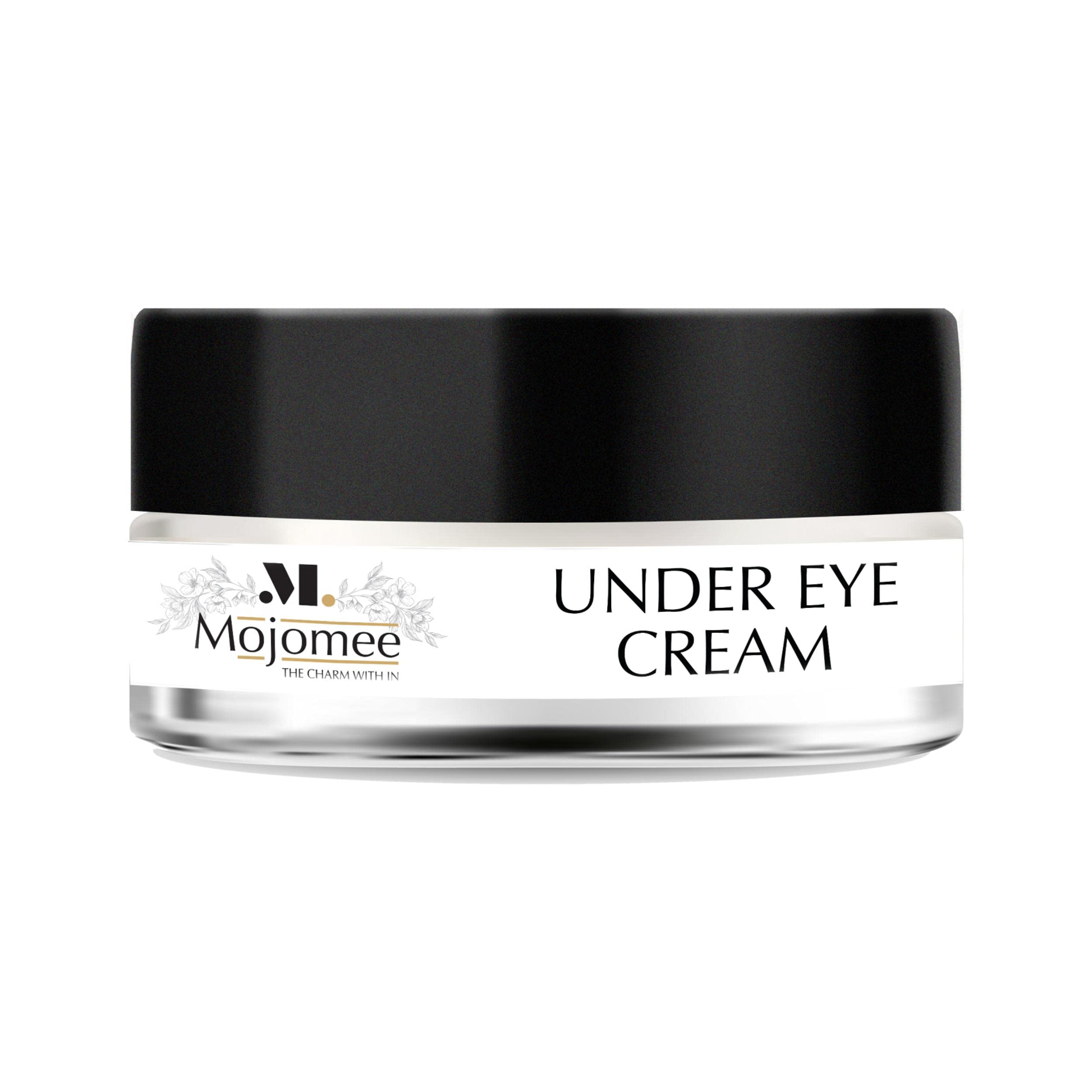 MojomeeUnisex Under Eye Cream - 5gm With Shea Butter, Coffee, Kokum Butter, Vitamin E & Almond Oil to Reduces Dark Circle | Wrinkle | Finelines | Puffiness | Make In India