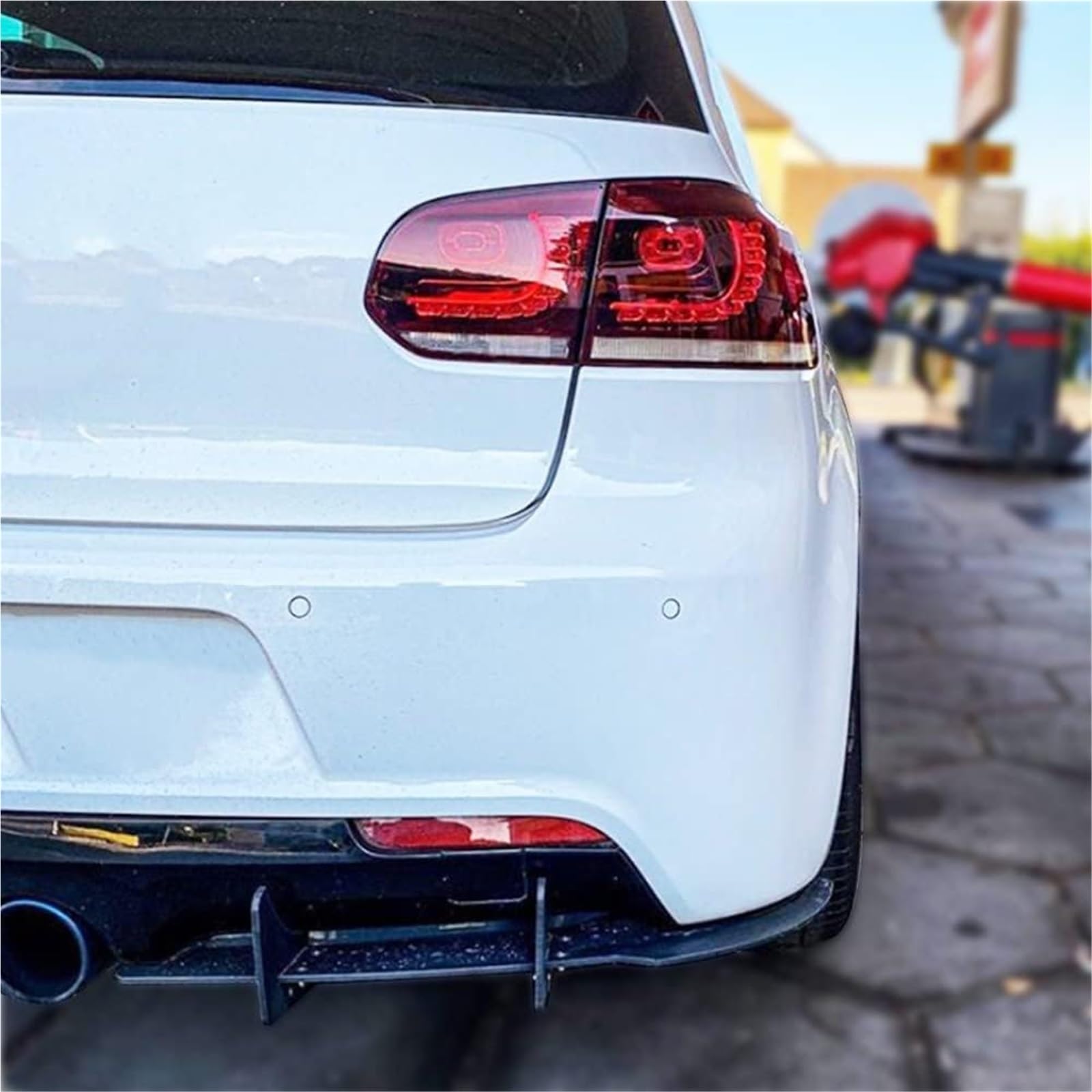 Ala spoiler posteriore Spoiler paraurti posteriore per VW per Golf 6 MK6 6R, diffusore