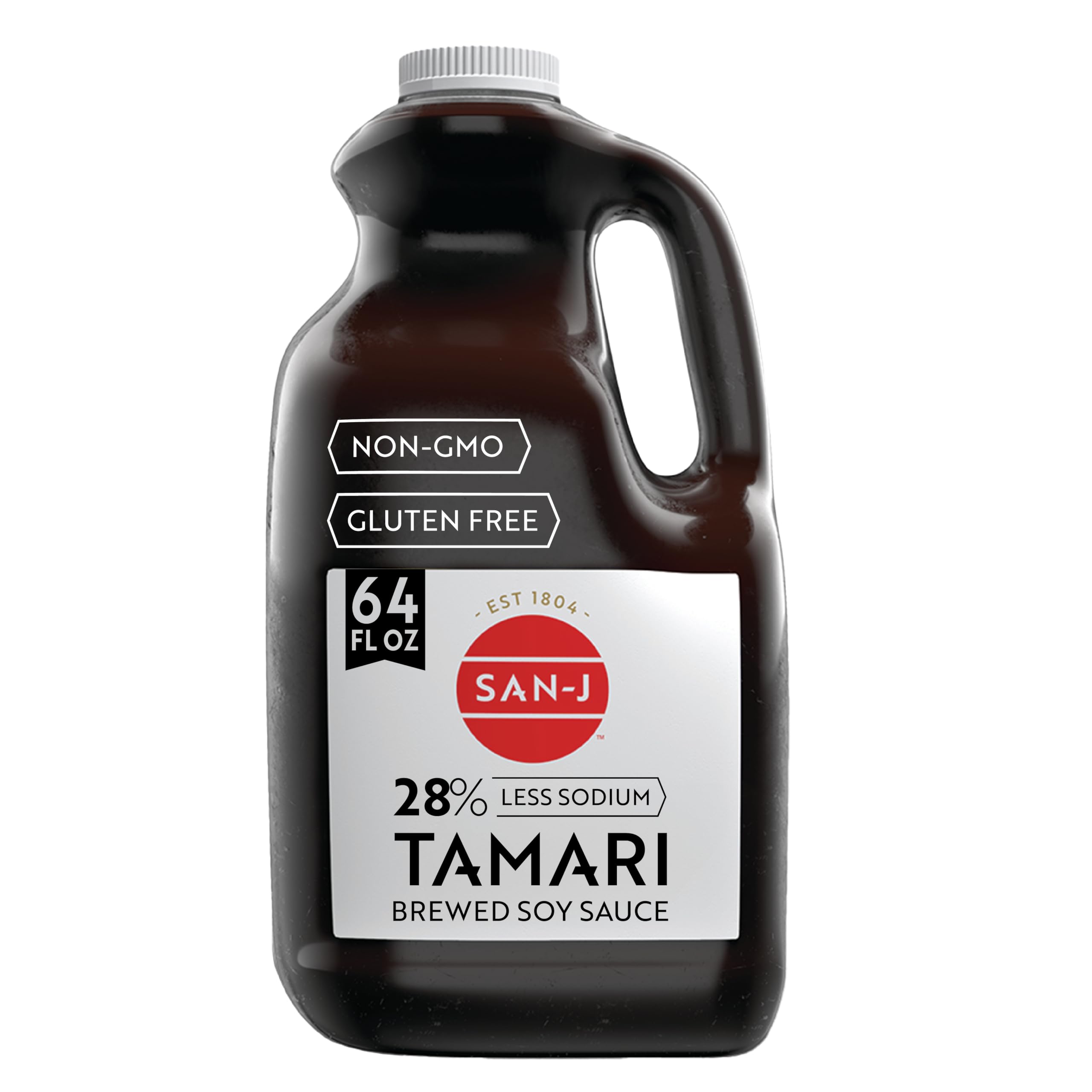 Amazon.com : San-J Tamari Soy Sauce 28% Less Sodium Gluten Free