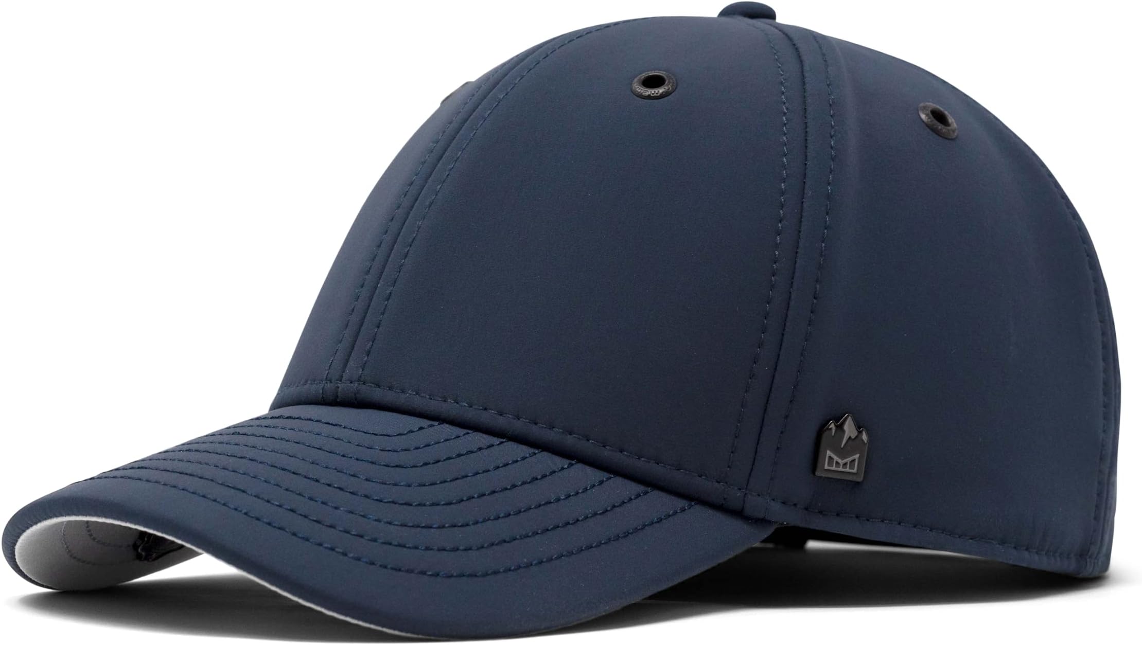 melin A-Game Infinite Thermal, Performance Snapback Hat, Water-Resistant Baseball Cap for Men & Women, Navy, Medium-Large