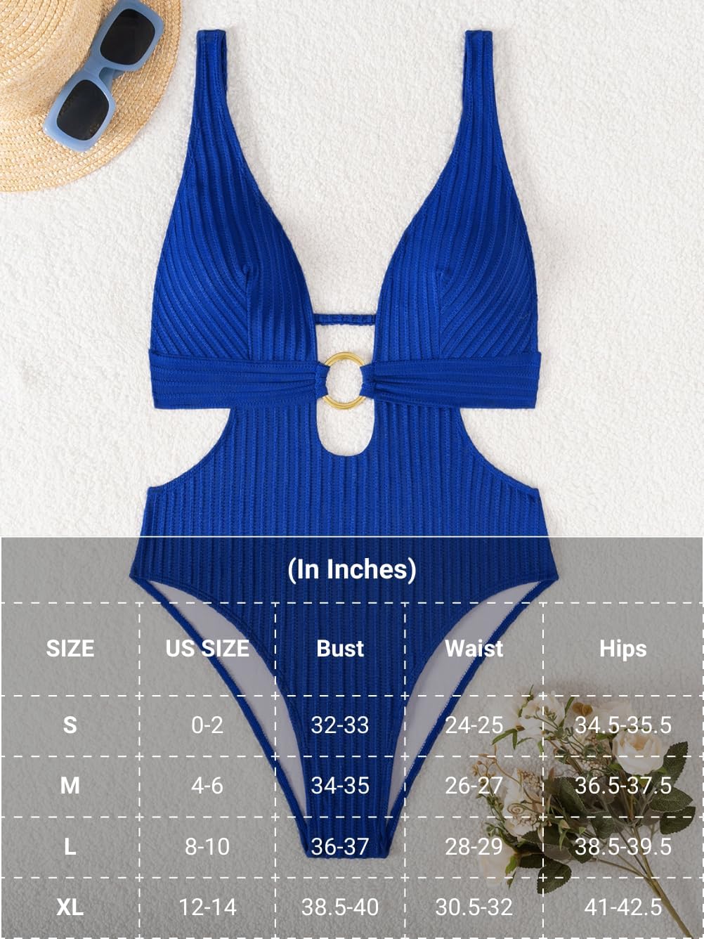 Sexy Women Plunge V One Piece Swimsuit,Cut Out Textured Cheeky High Cut Bathing Suit, Pool Party Monokini Rave Outfit