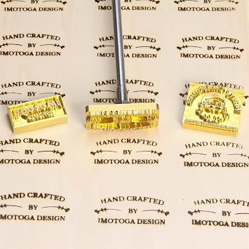 Custom Branding Iron for Wood, Personalized Metal Stamp for Leather,BBQ,Bride,Paper, Hot Stamp Branding Iron Personalized Customized Wood Hot Stamps, Weddings & Woodworker Gifts