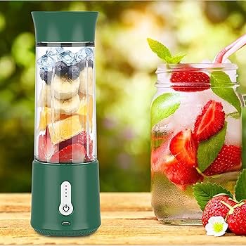 ✨ ジューサー ミキサー 氷も砕ける スムージー 野菜 果物ジュース Amazon | ジューサーミキサー小型氷も砕ける果物野菜スムージー