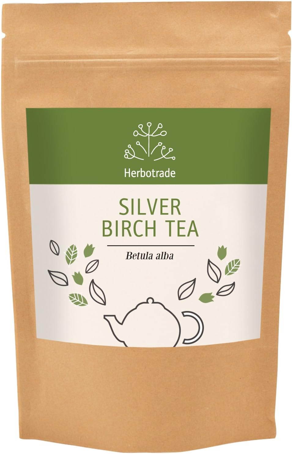 Silver Birch Leaves (Betula pendula) Dried Tea (Loose) 3 oz / 90gr