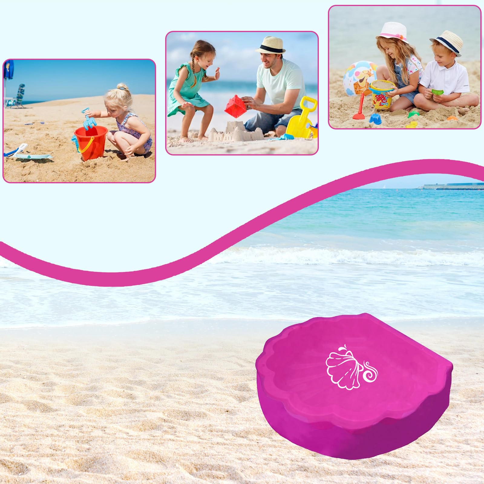 Housse De Protection Pour Bac à Sable – Ronde 100x15 Cm – Imperméable Oxford 210D, élastique, Anti-poussière Et Anti-pluie