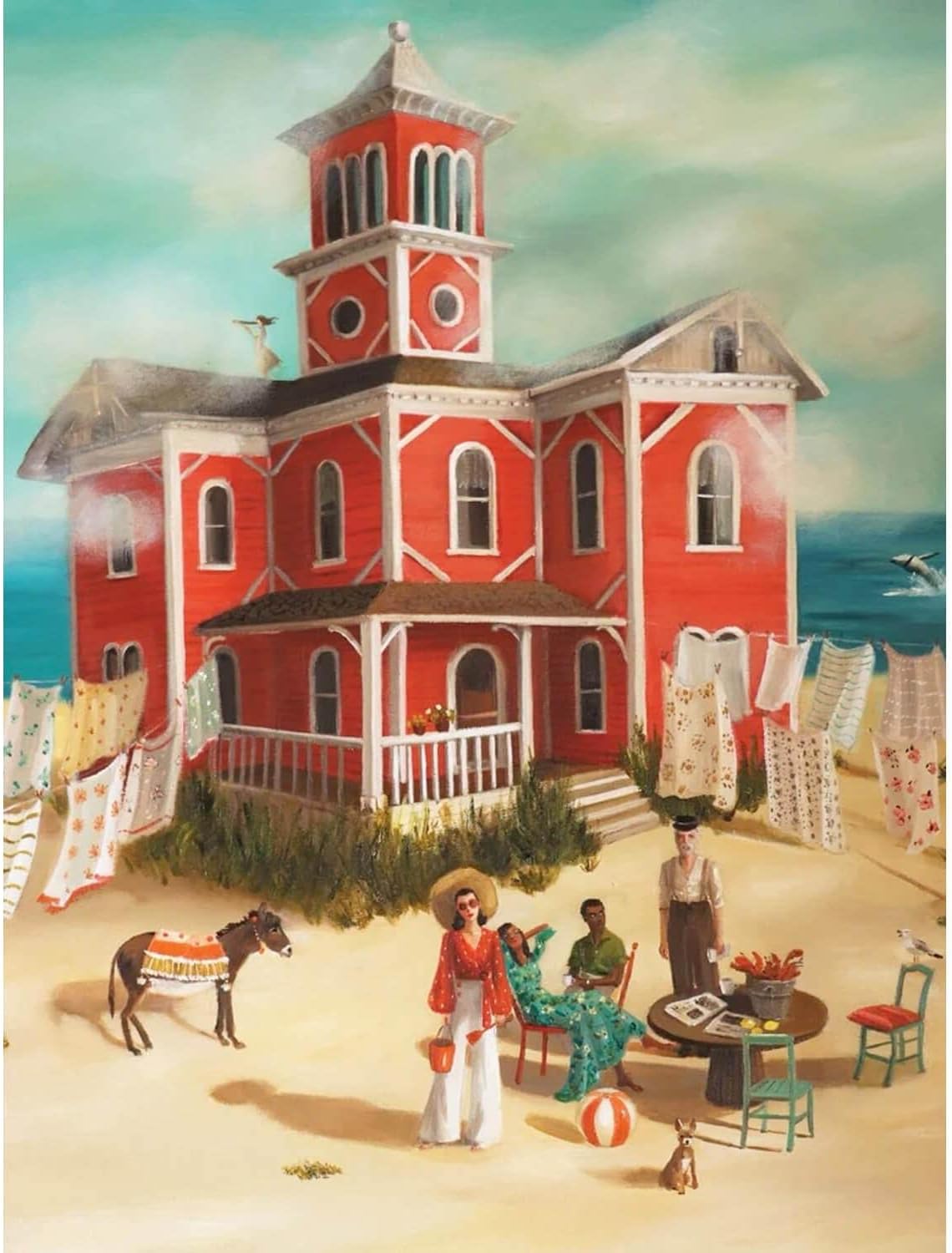 New York Puzzle Company - Janet Hill Folly Bay - 1000 Piece Jigsaw Puzzle