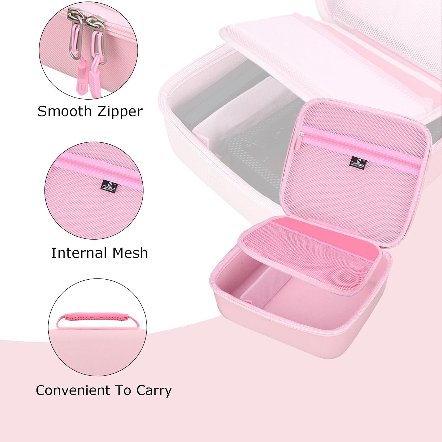 Tourmate Hard Case Replacement for Canon SELPHY CP1500 / CP1300 / CP1200 Wireless Color Photo Printer（Case Only）
