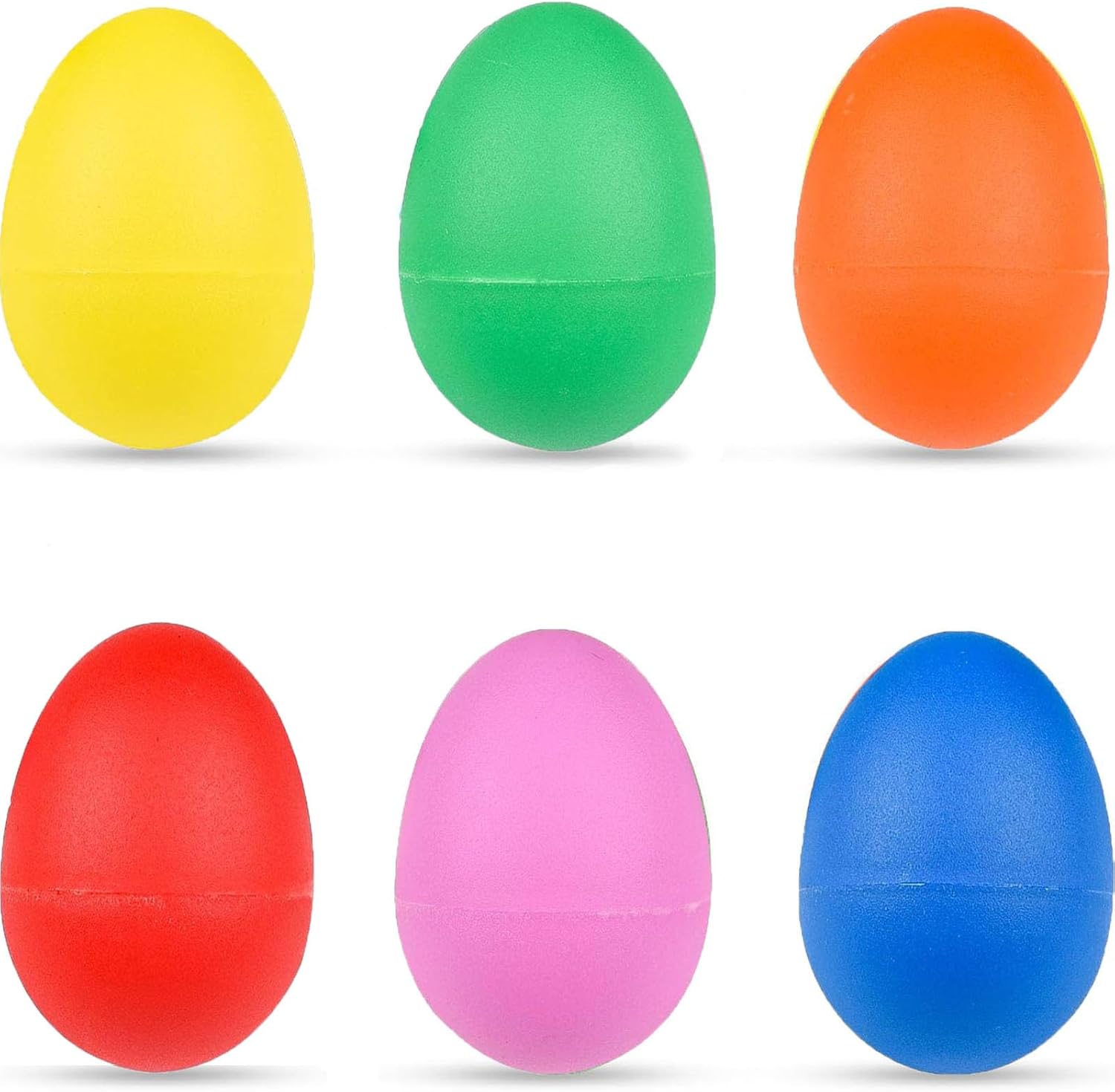 6 PCS Egg Shaker, Colorful Egg Shakers Percussion, Egg Shakers Musical