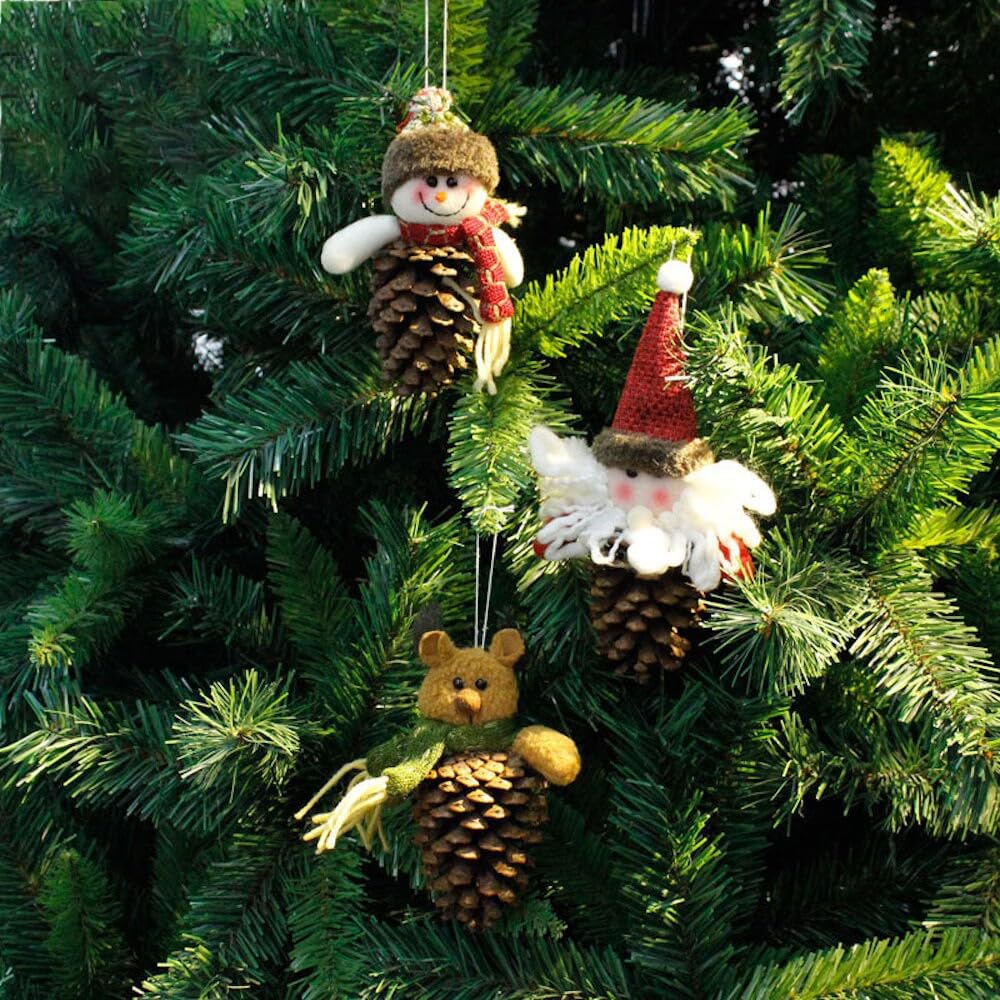 24 Stück 9-12cm Weihnachts Kiefernkegel,Pine Cones Dekoration Zapfen,Natürliche Tannenzapfen Kiefernzapfen für Adventskranz Tischdeko Christbaumschmuck Winterdekoration,Silber A