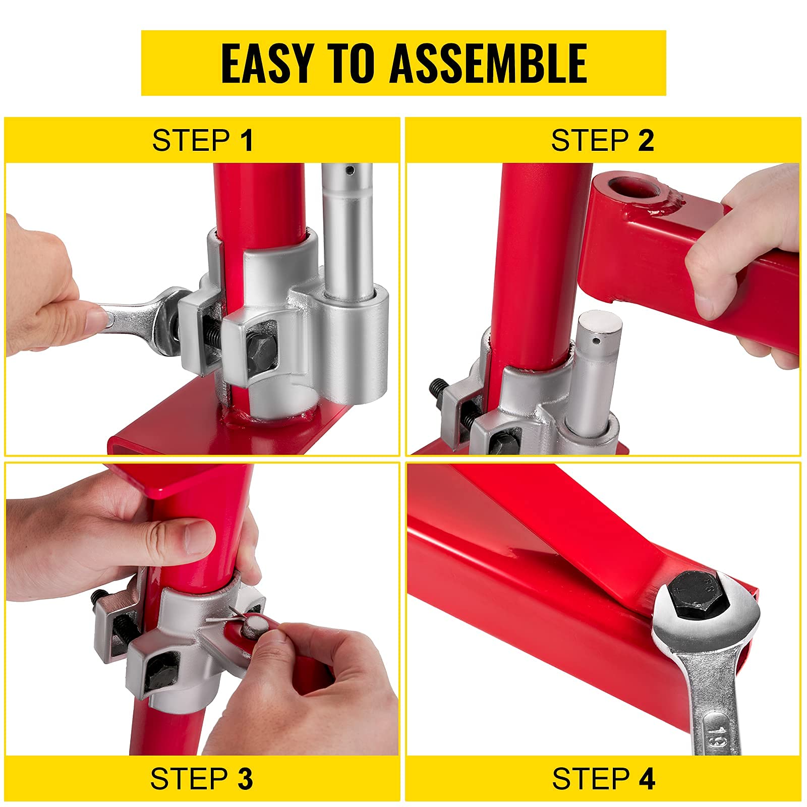 VEVOR Electric Hoist Support Arm, 660 lbs Electric Hoist Holder Swing