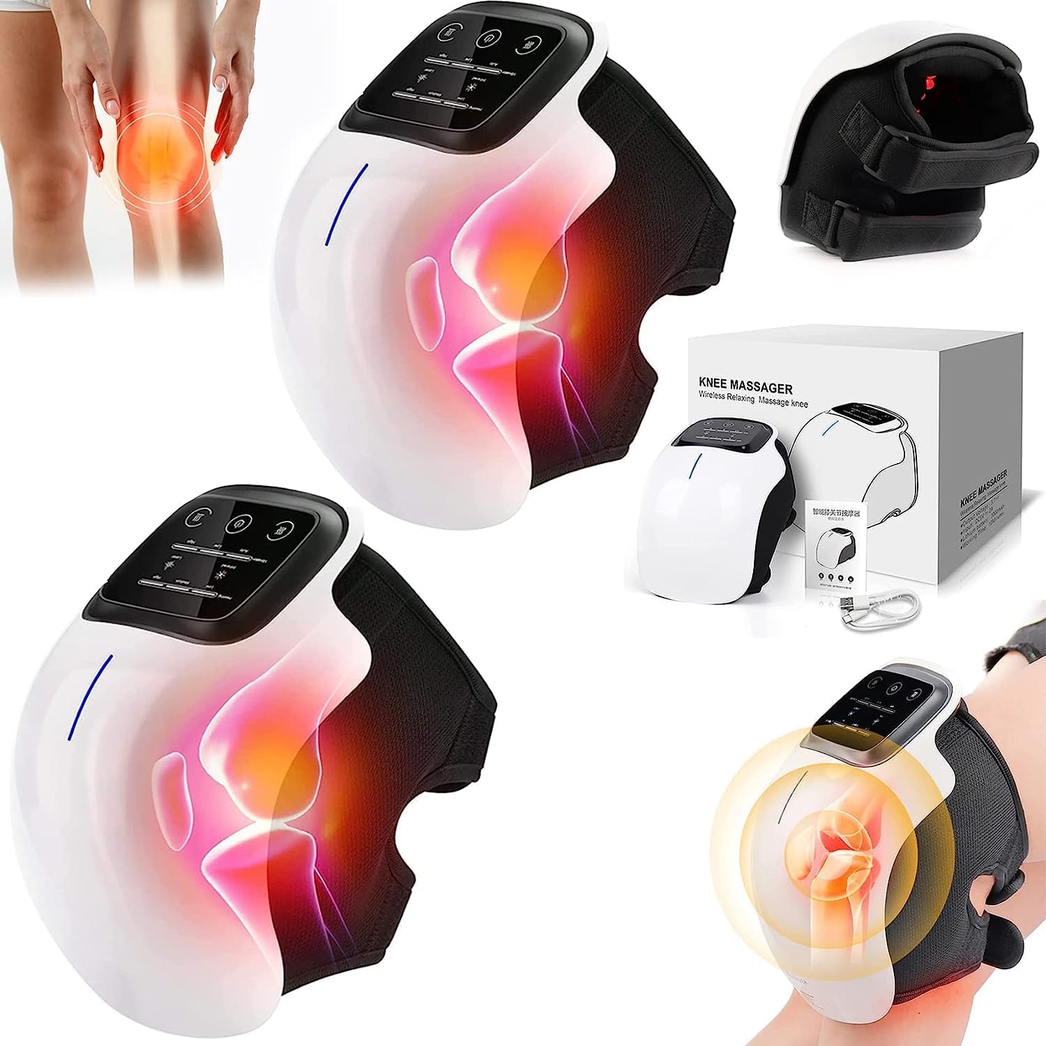 2pcs Kneemedy Natural Knee Pain Relief Device,Kneebliss