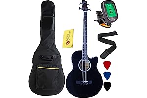 Vizcaya 4-String Acoustic-Electric Bass Guitar: Your First-Class Ticket to Unforgettable Performances