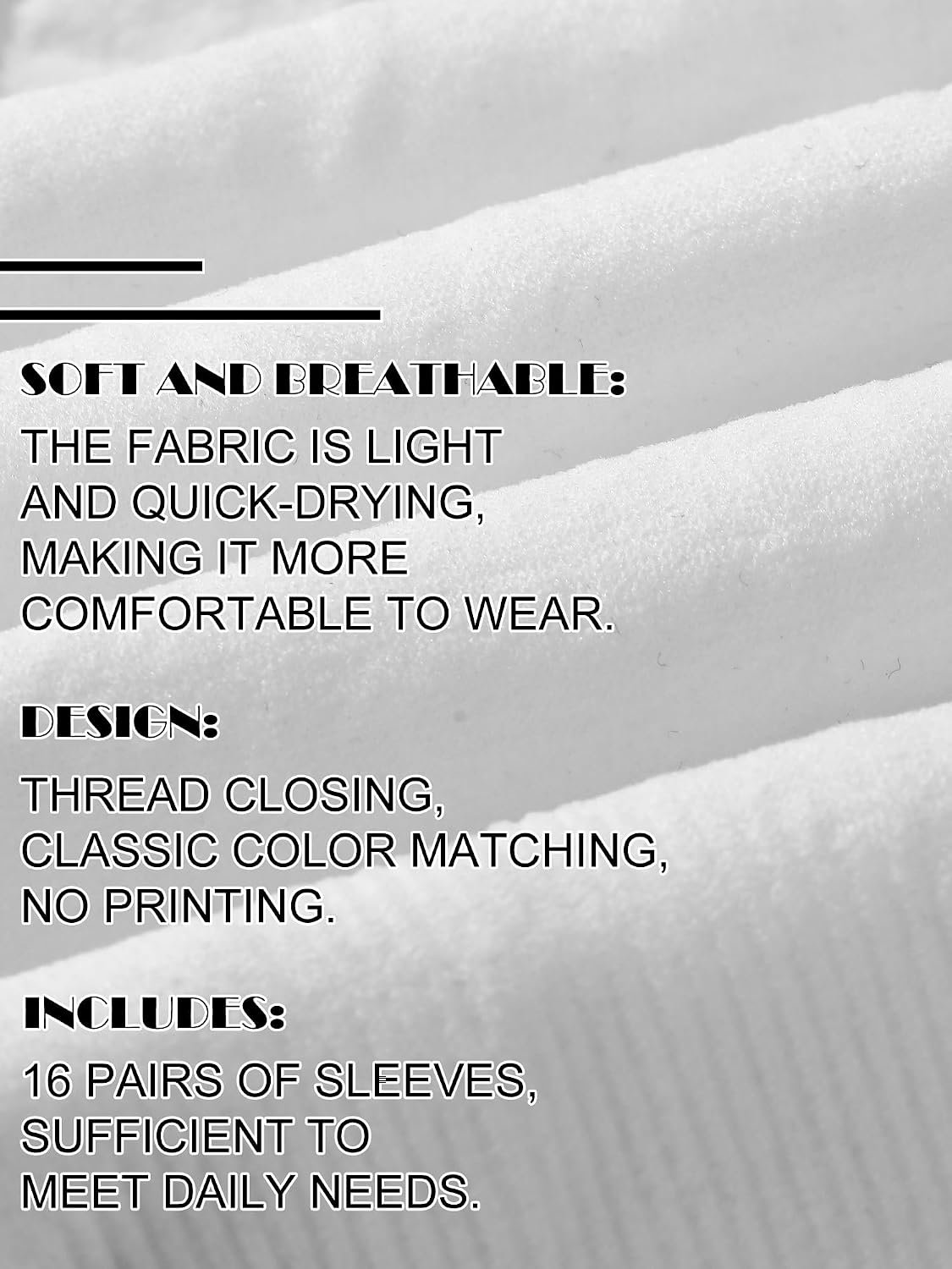 Bememo 16 Pairs UV Sun Protection Arm Sleeves for Men Women Cooling Arm Sleeves for Outdoor Sports Workouts Tattoo Covers