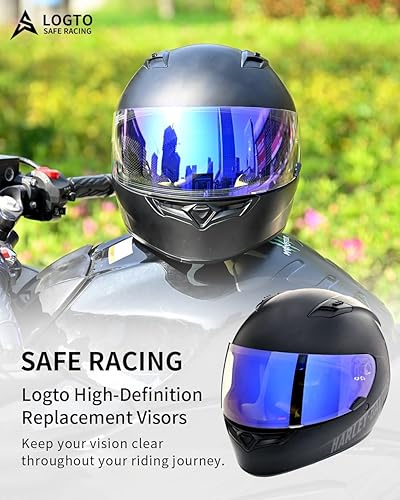 Miniatura 3 de Visor de Repuesto para Casco de Moto, Protector de Visera para Casco Star RS-1 Vortex Qualifier Revolver, Accesorios Universales