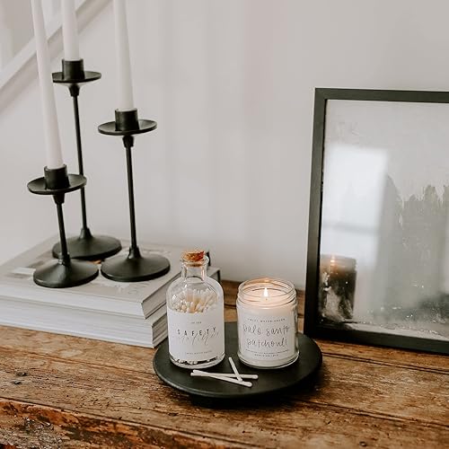 Miniatura 6 de Sweet Water Decor Soporte de pedestal natural para el hogar  Soporte dispensador de cocina y baño  Soporte de encimera  Soporte de botellas de jabón