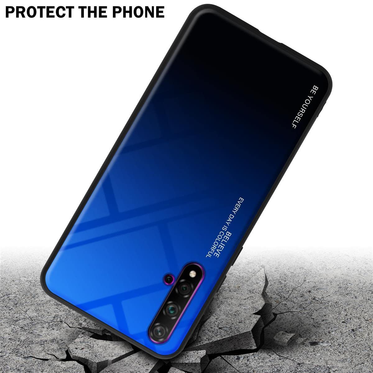 Cadorabo cover compatibile con Honor 20 / 20S / Huawei NOVA 5T, cover in silicone liquido per 20 / 20S / Huawei NOVA 5T, custodia in silicone, resistente ai graffi - LIQUID VERDE
