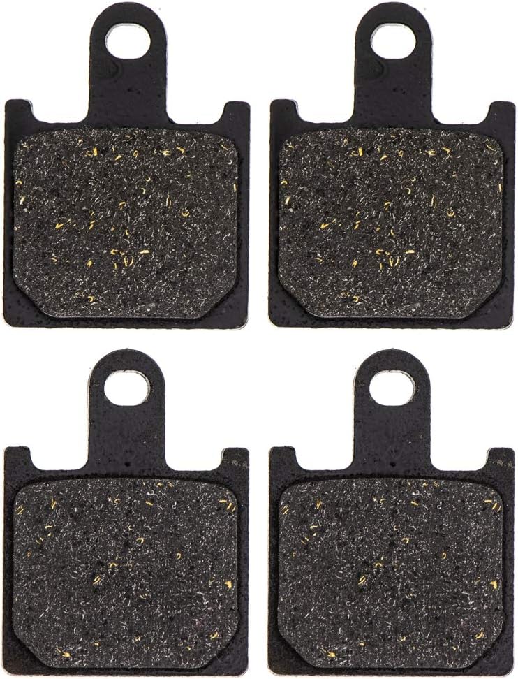 NICHE Brake Pad Set For Kawasaki Ninja ZX6R Z1000 for 43082-1142 43082-0072 Front Rear Semi-Metallic