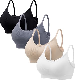HBselect Women's Seamless Sports Bras Seamless Bralettes Push Up Bra for Large Brea…
