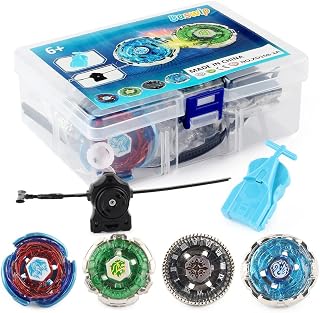 Bey Battle Evolution Attack Battling Tops Burst Gyro High Performance Starter Set with Launcher 2 in 1