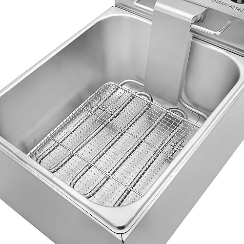 Miniatura 4 de Chef's Supreme - Freidora de encimera de 120 V y 10 libras. con 1 cesta, cada una