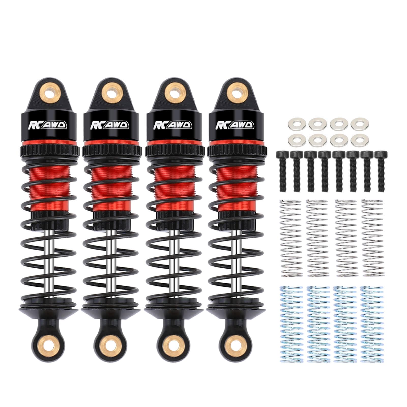 Amazon.com: RCAWD Alloy Front Rear Shocks for Arrma 1/18 Granite