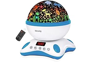 Bedtime Enchantress: Moredig Night Light Projector Enchants Kids' Dreams with Melodies and Visual Wonders