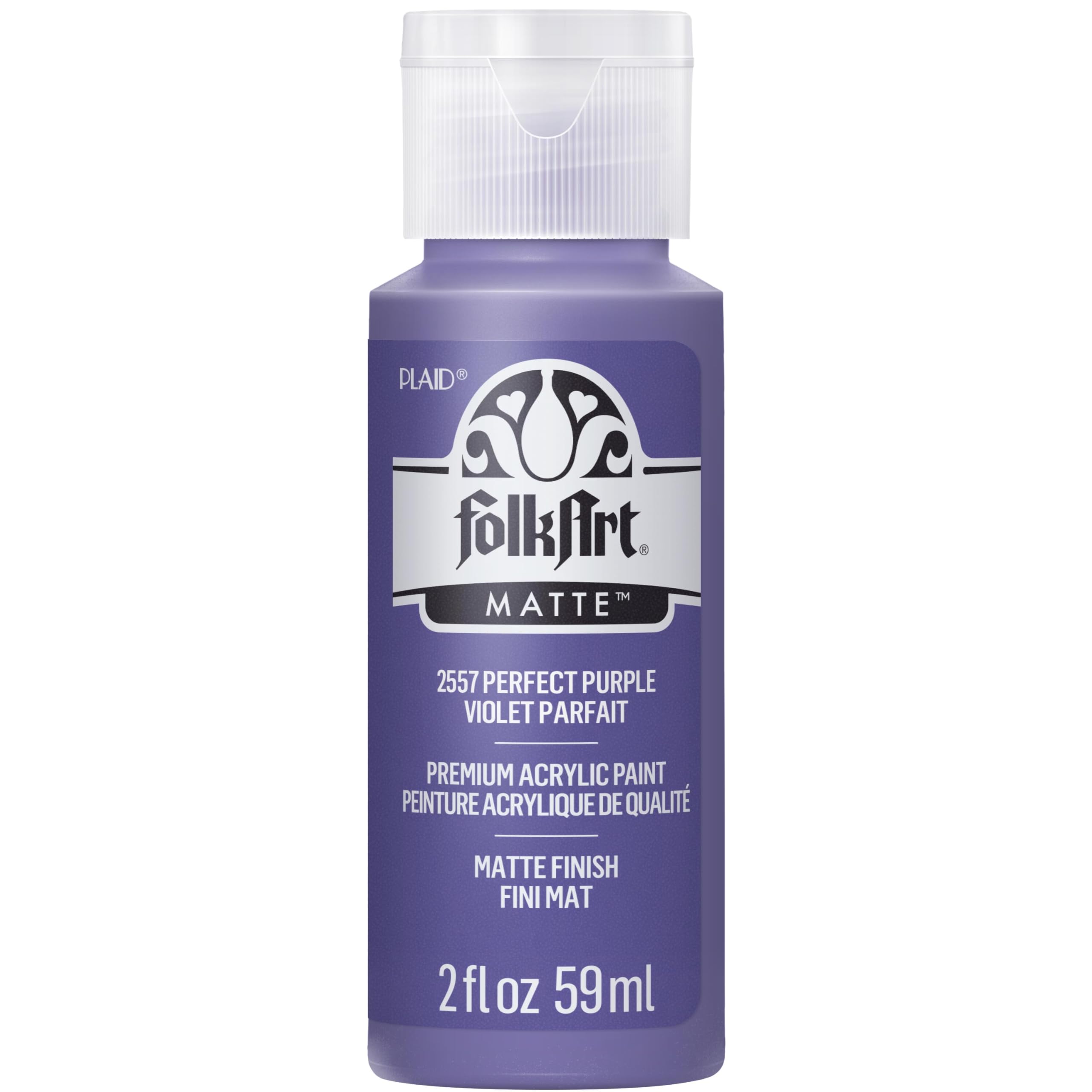 Folk Art Acrylic Paint, Perfect Purple, 2 oz โ image 1