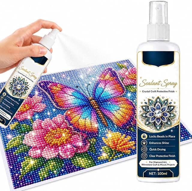Crystal Painting Sealer Spray for Diamond Art