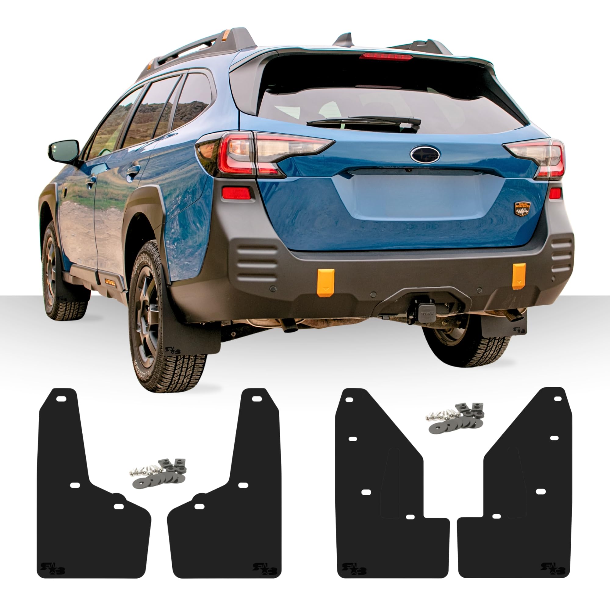 Amazon.com: RokBlokz Rally Mud Flaps Compatible with 2021+ Subaru
