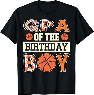 GPA Of The Birthday Boy Baller Basketball Game Day T-Shirt
