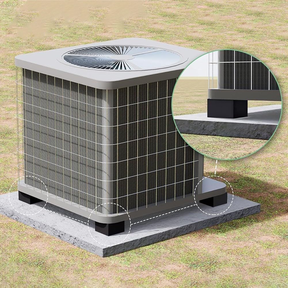 Antivibrationsmatte Gummi 4er Set für HVAC AC