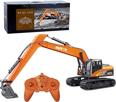 New Model RC Excavator, Long Arm Excavator, 15CH 114, 2.4GHz Radio, RC Power Excavator, Multi-functional, Construction Vehicle, Alloy Reinforced Version, 680 Degree Swivel, RC Construction Tractor,